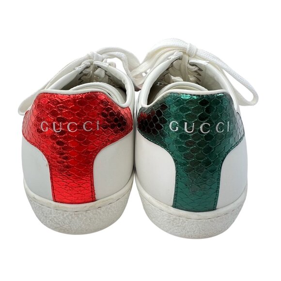 Gucci Women's Ace Bee Embroidered Sneaker Size 6 - Picture 8 of 16